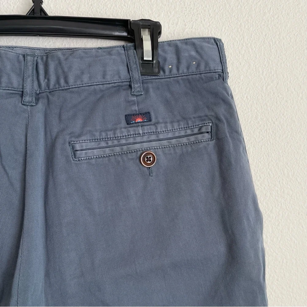 Faherty Washed Grey 4 Pocket Shorts
